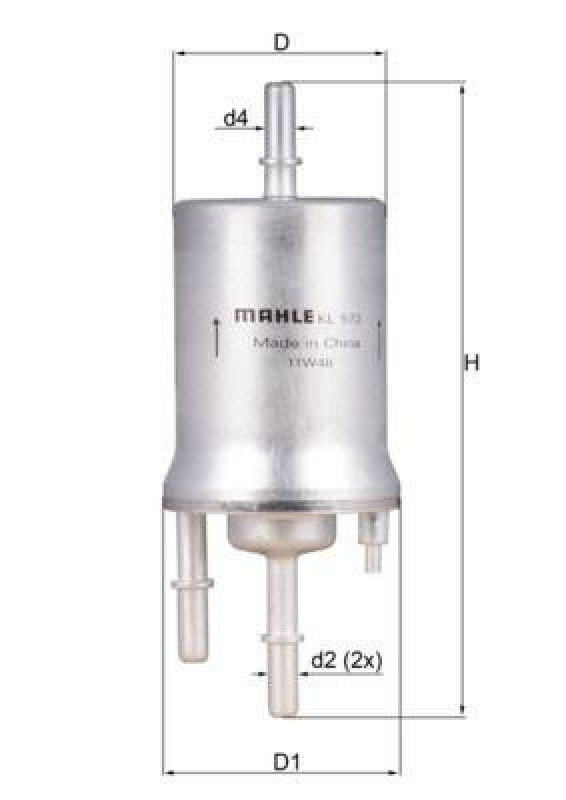 KNECHT Kraftstofffilter