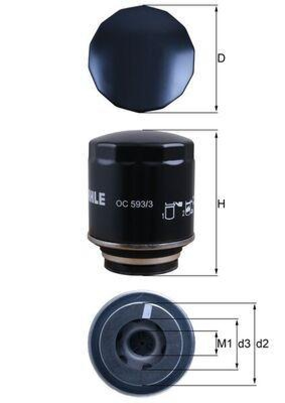 KNECHT Ölfilter
