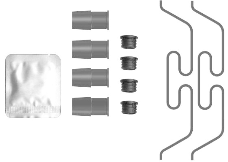TEXTAR Accessory Kit, brake caliper