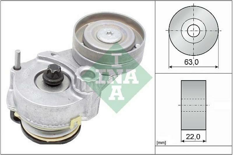 INA Tensioner Lever, v-ribbed belt