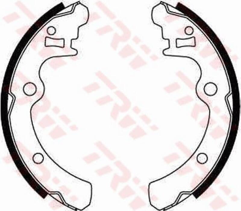 TRW Bremsbackensatz GS8506