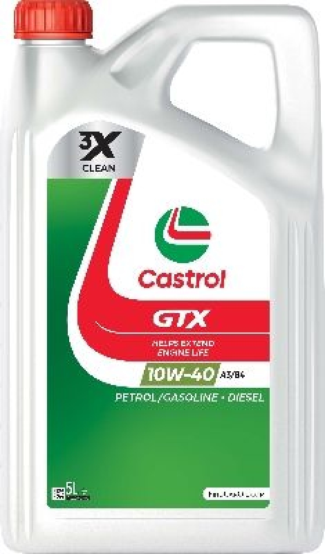 CASTROL Motor&ouml;l Castrol GTX 10W-40 A3/B4 15F8FC