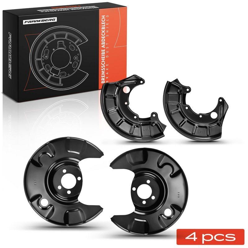 4x Frankberg Ankerblech Bremsscheibe Vorne und Hinten 5481FB0032504