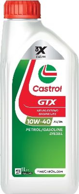 CASTROL Motoröl Castrol GTX 10W-40 A3/B4