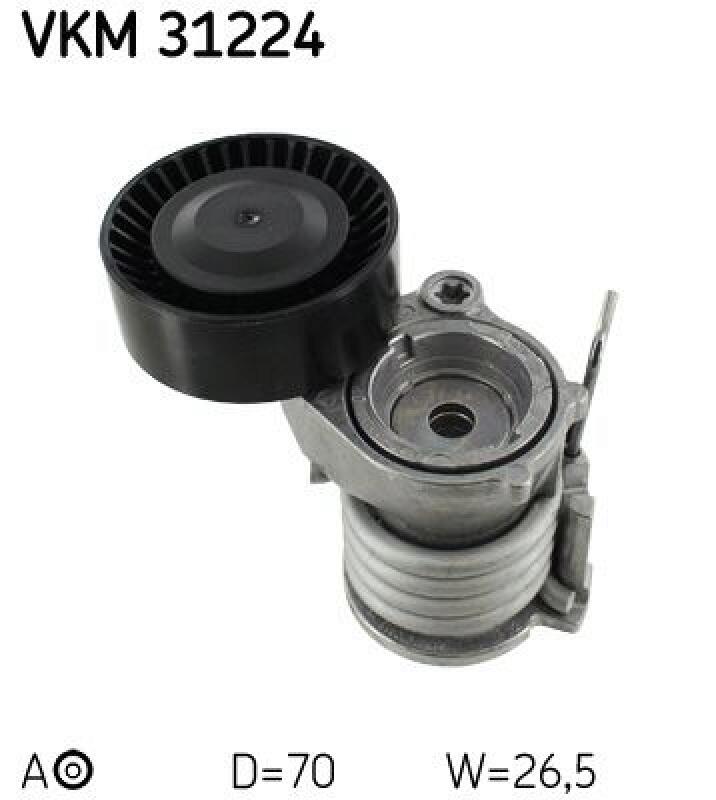 SKF Tensioner Pulley, V-ribbed belt