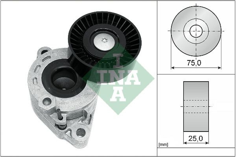 INA Riemenspanner, Keilrippenriemen 534072110