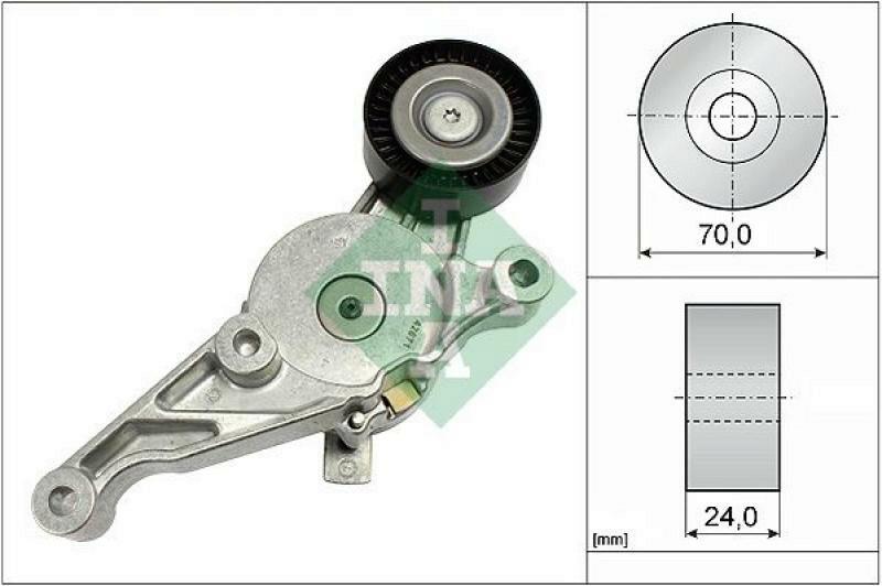 INA Tensioner Lever, v-ribbed belt