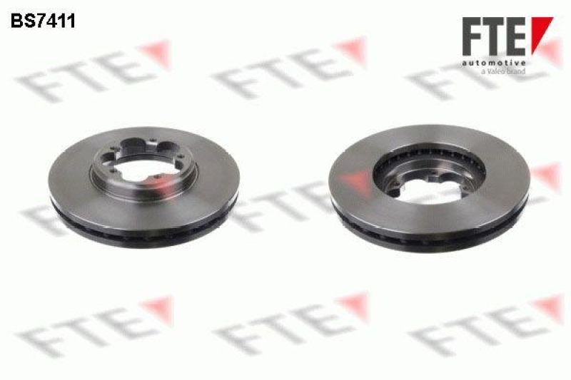 2x FTE Bremsscheibe 9071218