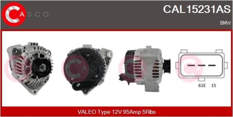 CASCO Generator Brand New HQ