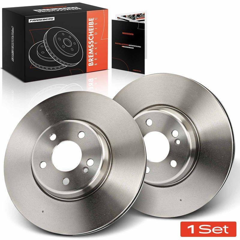 2x Frankberg Bremsscheiben Vorderachse 5481FB0029973