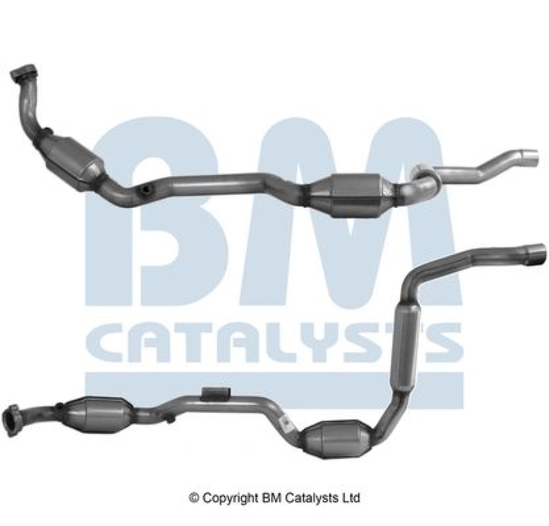 BM Catalysts Katalysator Kat Approved Links passend für Mercedes M-Klasse W163 BM90791H