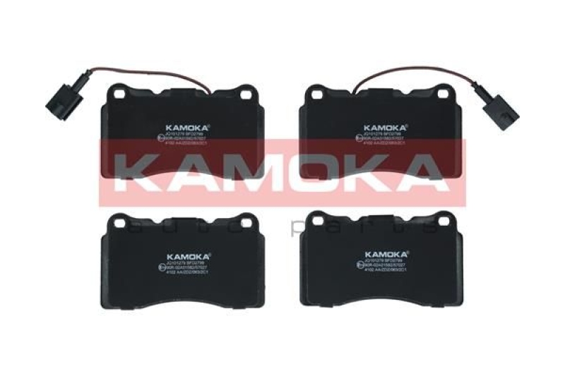 KAMOKA Bremsbelagsatz, Scheibenbremse JQ101279