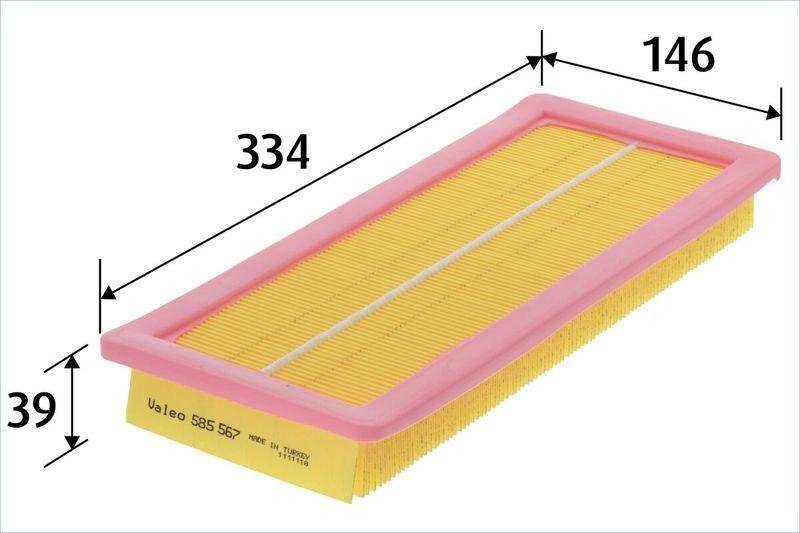 VALEO Luftfilter 585567