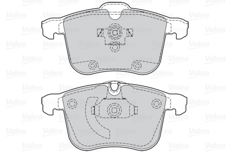 VALEO Brake Pad Set, disc brake FIRST