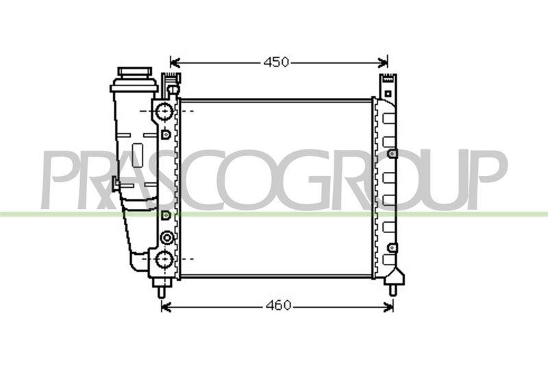 PRASCO K&uuml;hler, Motork&uuml;hlung PrascoSelection FT127R002