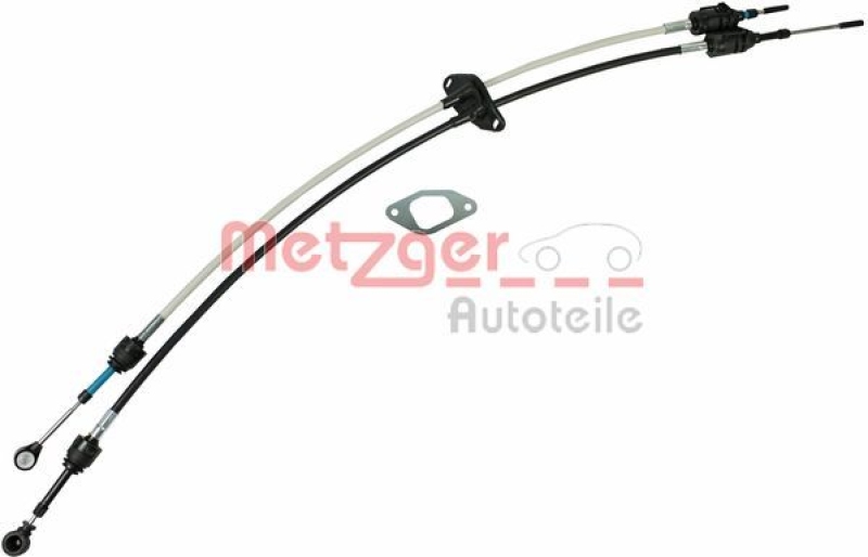 METZGER Cable Pull, manual transmission