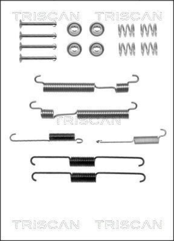 TRISCAN Accessory Kit, brake shoes