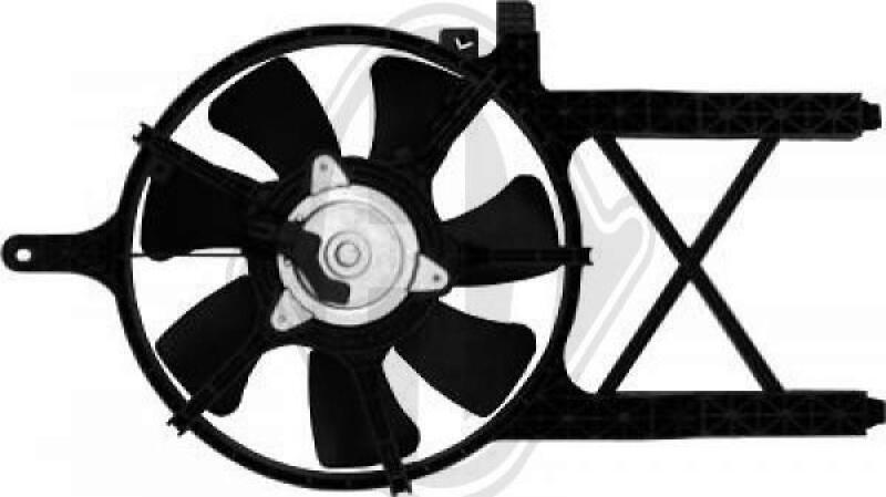 DIEDERICHS Fan, A/C condenser