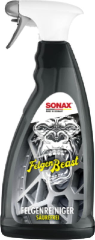 3x 1L Sonax Felgenbeast Felgenreiniger Stahlfelgen & Alufelgen säure...