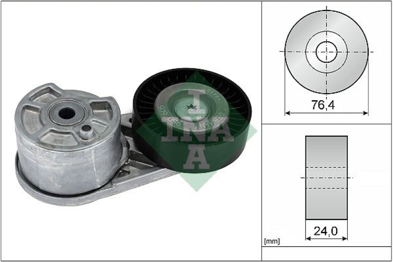 INA Belt Tensioner, V-ribbed belt