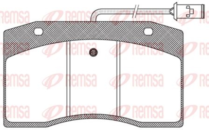 KAWE Bremsbelagsatz, Scheibenbremse HEAVY DUTY