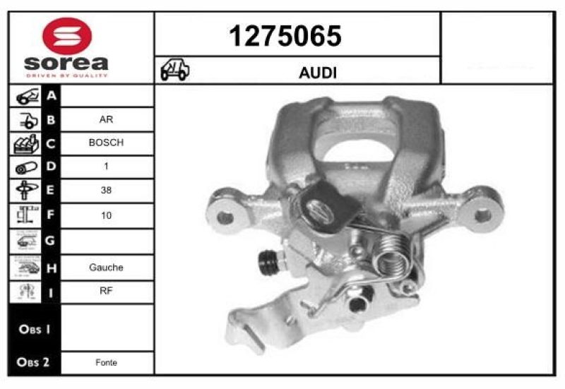 SNRA Brake Caliper