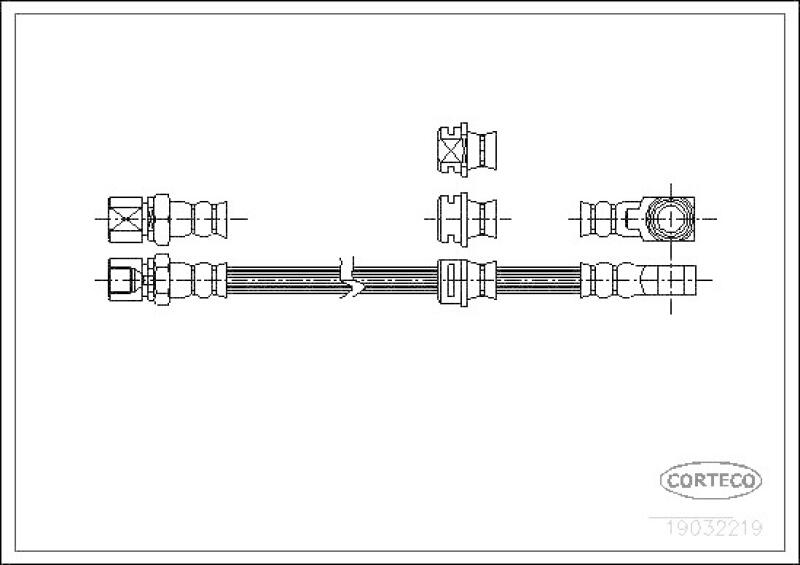 CORTECO Brake Hose
