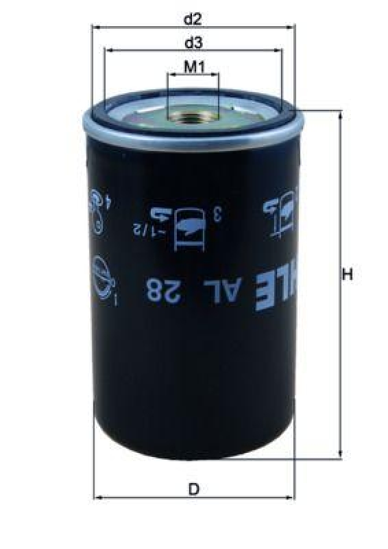 MAHLE Lufttrocknerpatrone, Druckluftanlage