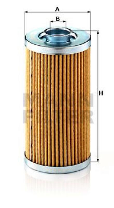 MANN-FILTER Filter, operating hydraulics