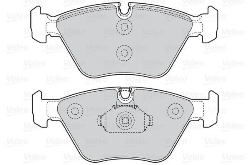 VALEO Bremsbelagsatz, Scheibenbremse ESSENTIAL 302067
