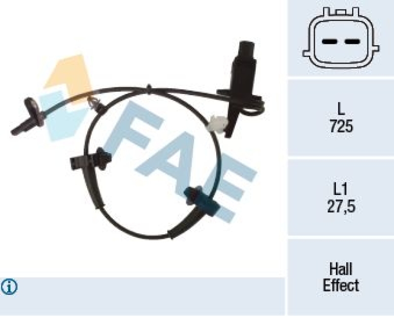 FAE Sensor, Raddrehzahl