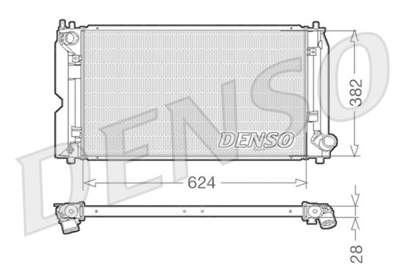 DENSO Kühler, Motorkühlung