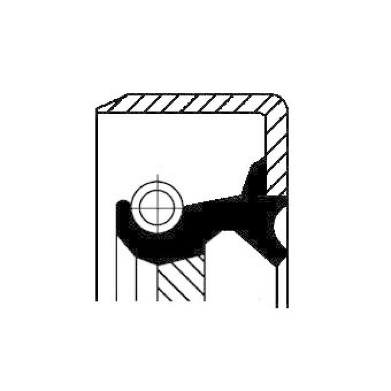 CORTECO Shaft Seal, differential