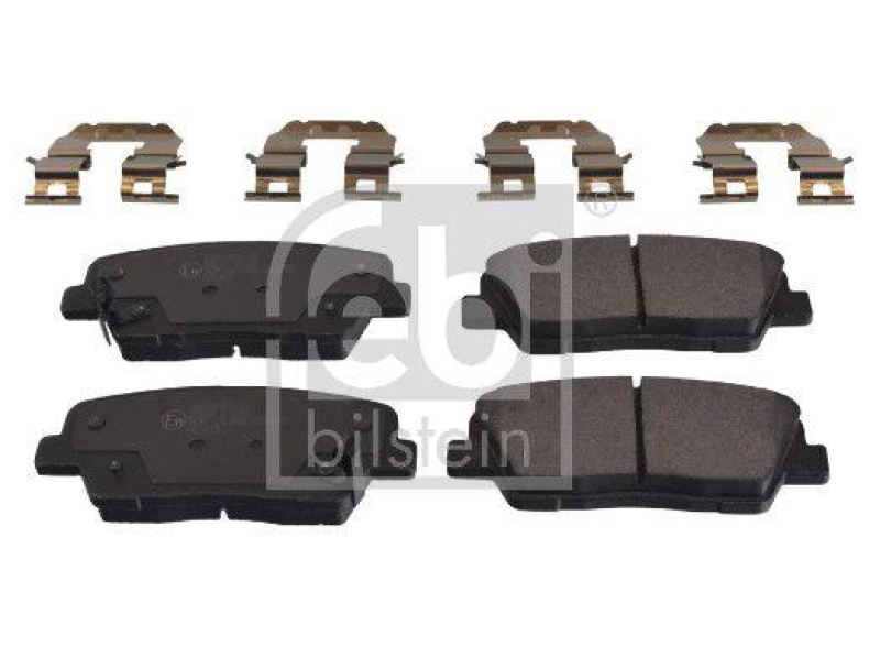FEBI BILSTEIN Bremsbelagsatz, Scheibenbremse 116284