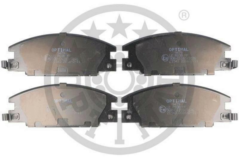 OPTIMAL Brake Pad Set, disc brake