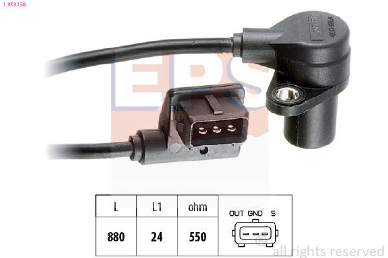 EPS Impulsgeber, Kurbelwelle Made in Italy - OE Equivalent