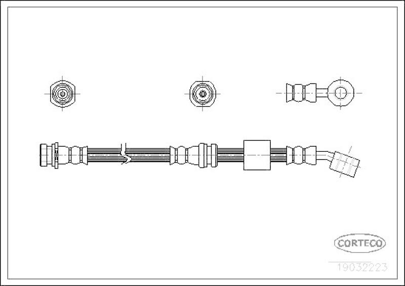CORTECO Bremsschlauch