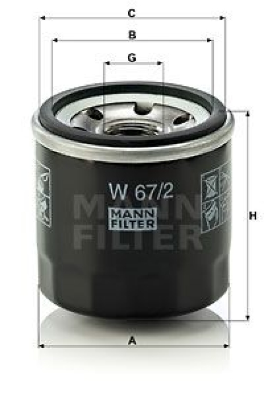 MANN-FILTER Ölfilter