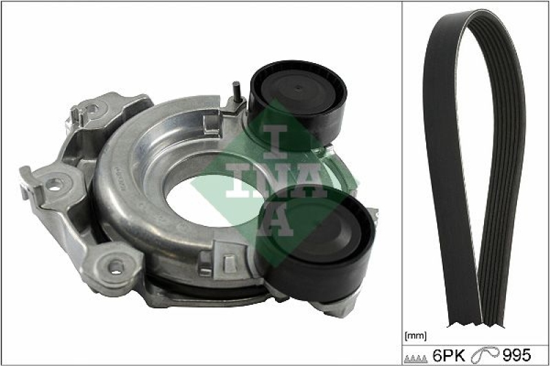 INA Keilrippenriemensatz