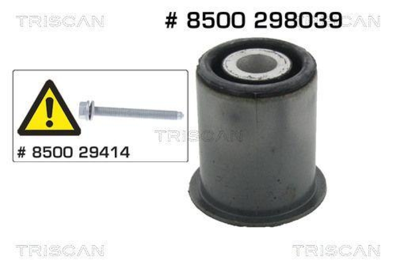 TRISCAN Mounting, axle beam