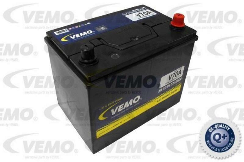 VEMO Starter Battery Q+, original equipment manufacturer quality