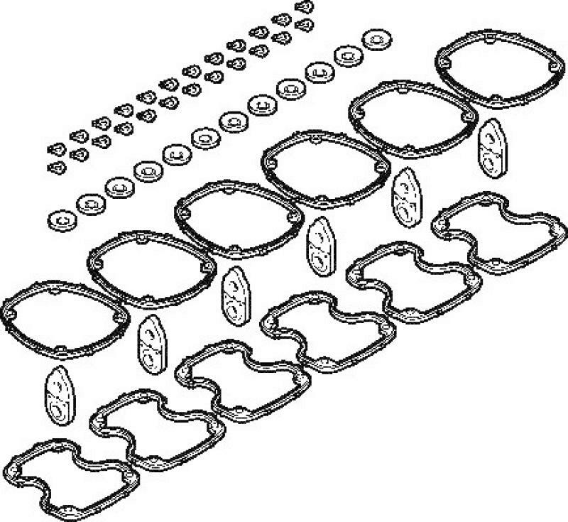 ELRING Gasket Set, cylinder head cover