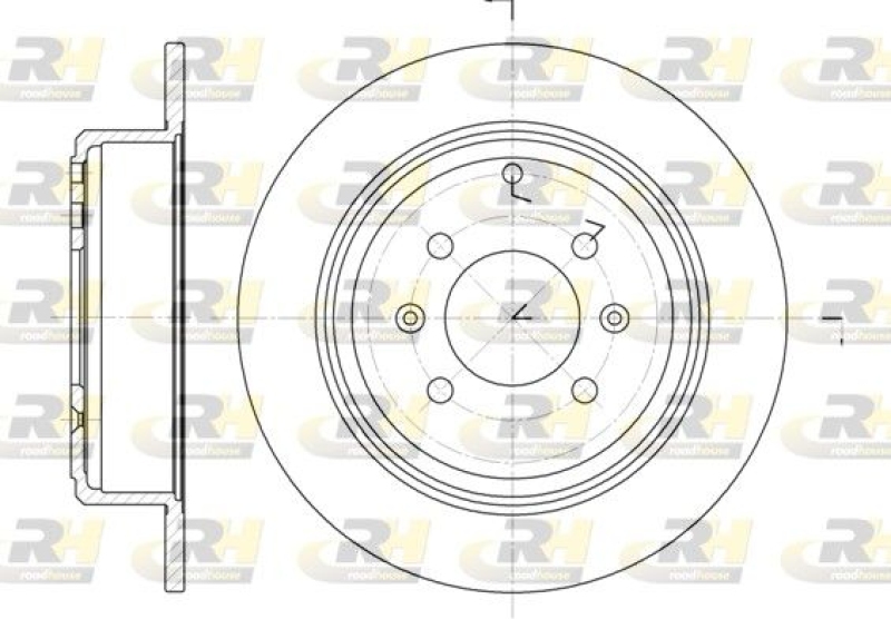 2x ROADHOUSE Bremsscheibe