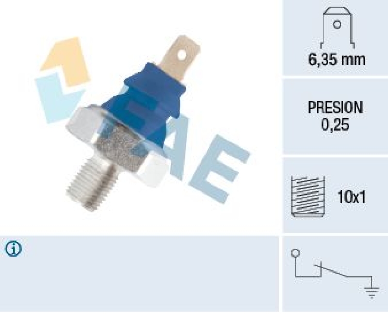FAE Oil Pressure Switch