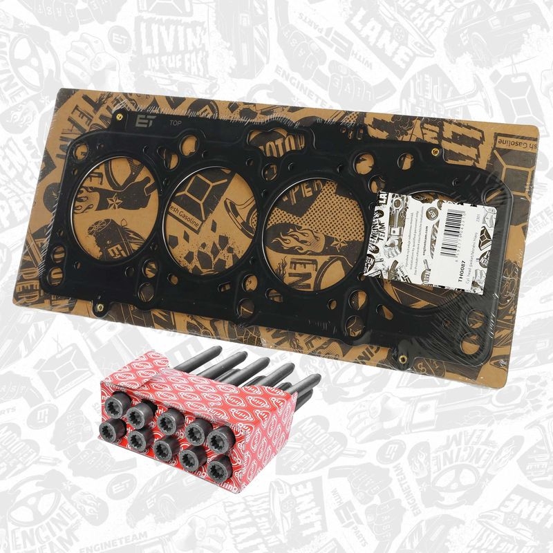 ET ENGINETEAM Dichtung Zylinderkopf Zylinderkopfdichtung Kopfdichtung boxET – service kit