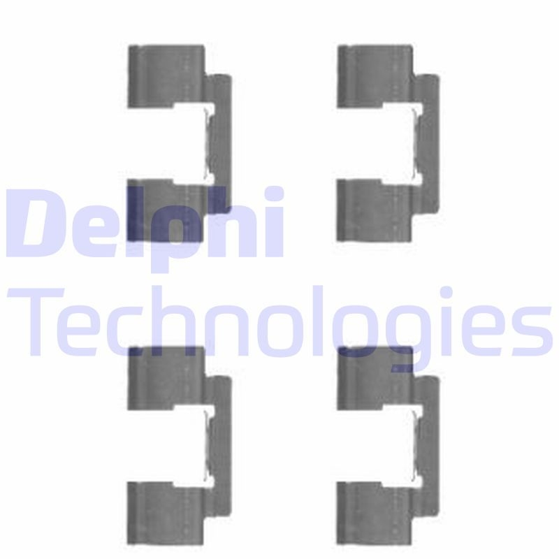 DELPHI Accessory Kit, disc brake pad