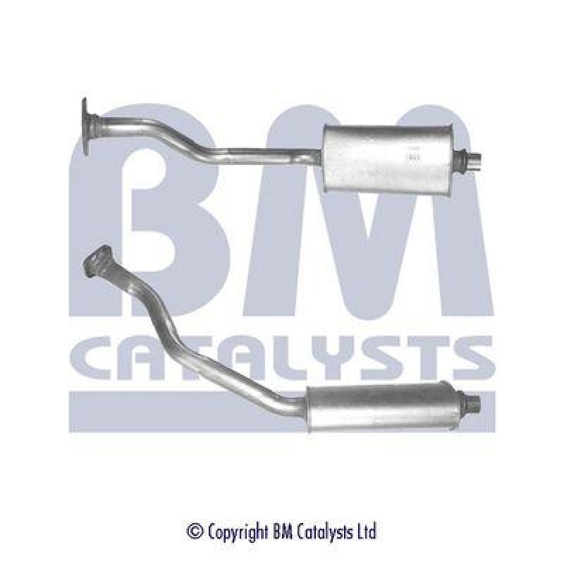 BM Catalysts Abgasrohr Vorne passend für Citroen Berlingo First 70 Peuge...