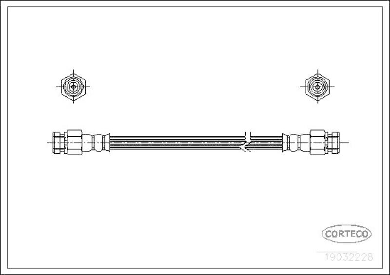 CORTECO Bremsschlauch