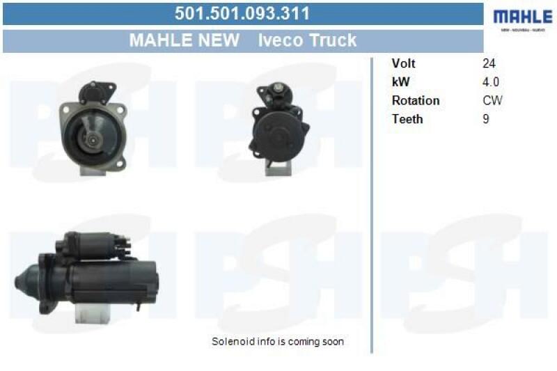 BV PSH Starter 501501093311