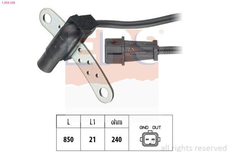 EPS Impulsgeber, Kurbelwelle Made in Italy - OE Equivalent